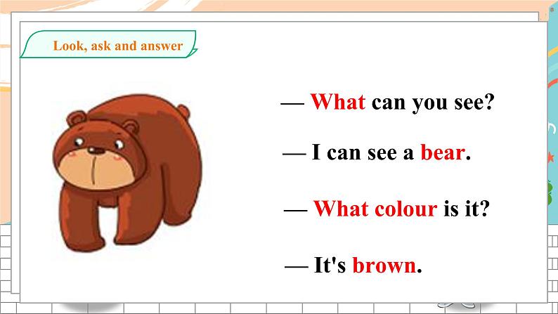 Unit 1 What can you see Let 's learn 课件第5页