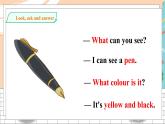 滬教牛津版英語2年級(jí)下冊(cè) Unit 2 Touch and feel Let’s talk Let’s learn 課件+教案+習(xí)題+素材