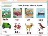 滬教牛津版英語(yǔ)2年級(jí)下冊(cè) Unit 3 Can you hear a train Enjoy a story 課件+教案+習(xí)題+素材