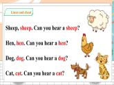 滬教牛津版英語(yǔ)2年級(jí)下冊(cè) Unit 3 Can you hear a train Let’s talk Let’s learn 課件+教案+習(xí)題+素材