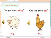 滬教牛津版英語(yǔ)2年級(jí)下冊(cè) Unit 3 Can you hear a train Let’s talk Let’s learn 課件+教案+習(xí)題+素材