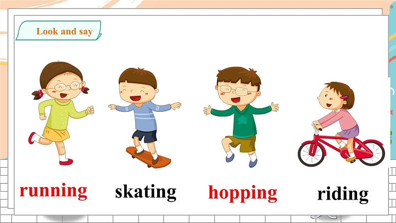 沪教牛津版英语2年级下册 Unit 4 Things I like doing Do a survey 课件+教案+习题+素材04