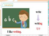 滬教牛津版英語2年級下冊 Unit 4 Things I like doing Let’s talk Let’s learn 課件+教案+習題+素材