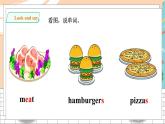 滬教牛津版英語(yǔ)2年級(jí)下冊(cè) Unit 5 Food I like Let’s act 課件+教案+習(xí)題+素材