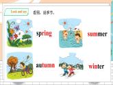 滬教牛津版英語2年級(jí)下冊(cè) Unit 7 The four seasons Enjoy a story 課件+教案+習(xí)題+素材