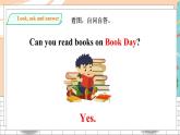 滬教牛津版英語(yǔ)2年級(jí)下冊(cè) Unit 11 Book Day Let’s talk Let’s chant 課件+教案+習(xí)題+素材