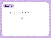 PEP 三下英语 Unit 2 Part A Period 1 原创优质课件+教学设计