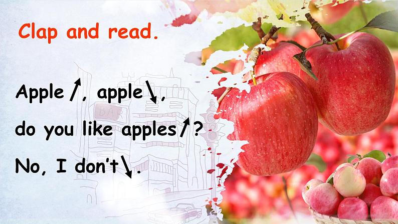 三年级英语下册（人教PEP版）Unit 5 Do you like pears Part A 第二课时 课件+教案+素材06