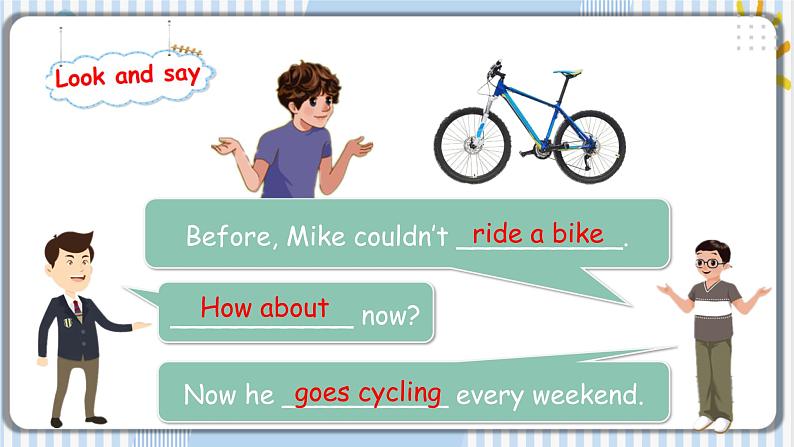 Unit 4 Then and now PB let's talk 课件+教案+练习+素材06