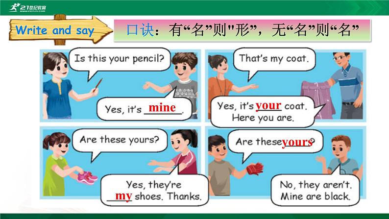 PEP四年级下册 Recycle 2 第二课时  课件+教案+练习+动画素材06