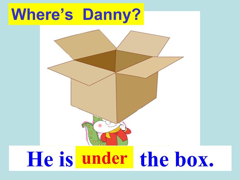 鲁科版英语三年级下册Unit 4《Lesson 3 Where’s Danny》ppt课件3教案05