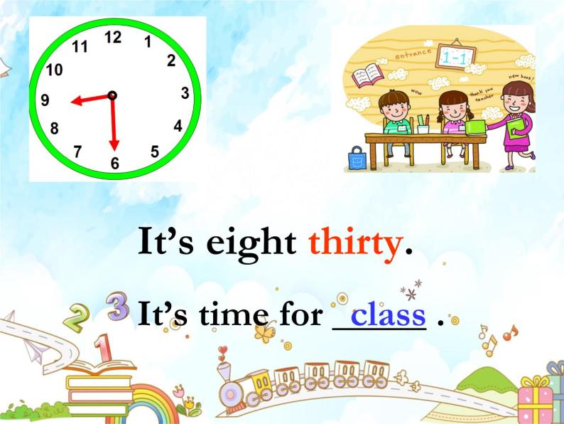 【鲁科版】英语三下：Unit 6《Lesson 2 It’s time for class》ppt课件（4）教案06