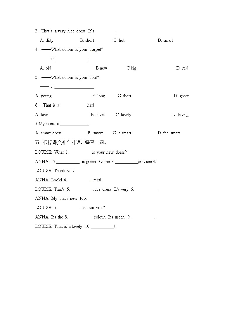 新概念英语第一册随堂练习--Lesson13_14（有答案）02