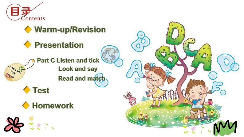 陕旅版英语三年级下册Unit 3第四课时 课件+音视频素材02