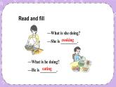 Unit 5  Peter is writing第2課時(shí)（Part C, Part D）課件+教案+素材