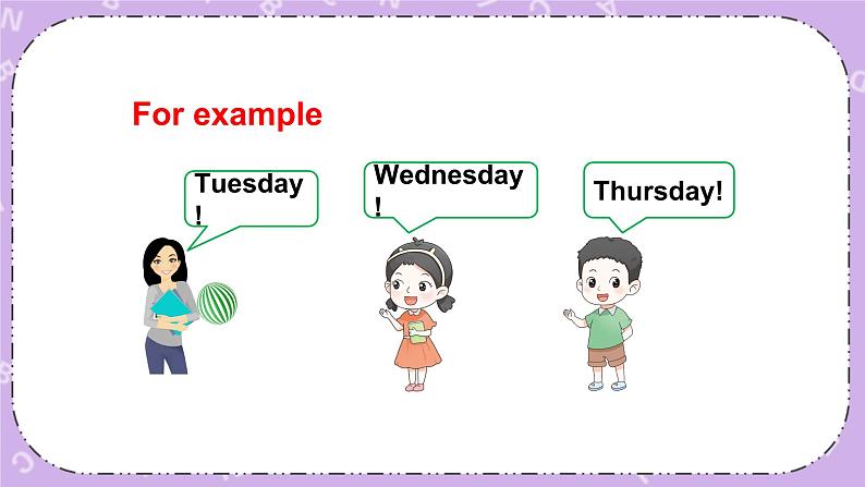 Unit 7 Today is Saturday 第3课时（Part E, Part F, Part G）课件+教案+素材04