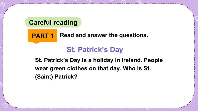 Let's Read More St. Patrick's Day 课件+素材08