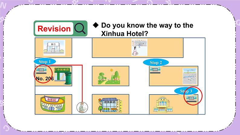 Unit 8 Can you show me the way to the Xinhua Hotel第2课时（Part C，Part D）课件+教案+素材03