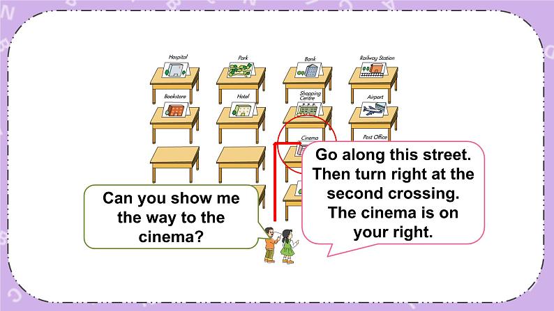 Unit 8 Can you show me the way to the Xinhua Hotel第2课时（Part C，Part D）课件+教案+素材07