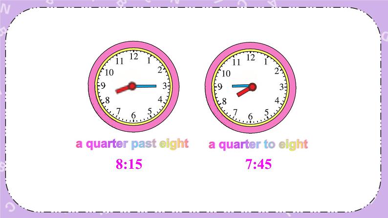 Module 7 Unit 2  I will  be home at seven o’clock.课件+教案+素材第6页