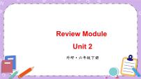 Review Module Unit 2第1课时 课件+教案+素材