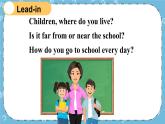 冀教版（三起）英语四下 Lesson 16 How Do You Go to School 课件+教案+素材