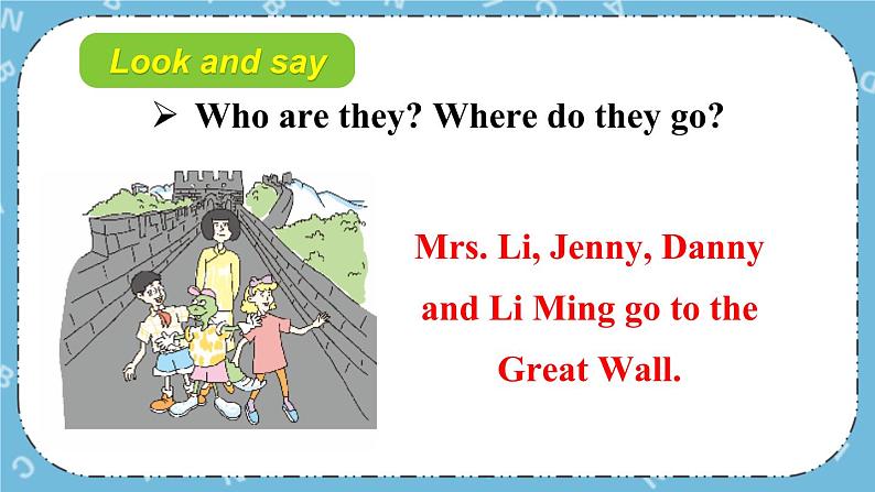 Lesson 12 A Visit to the Great Wall[课件+教案+素材05
