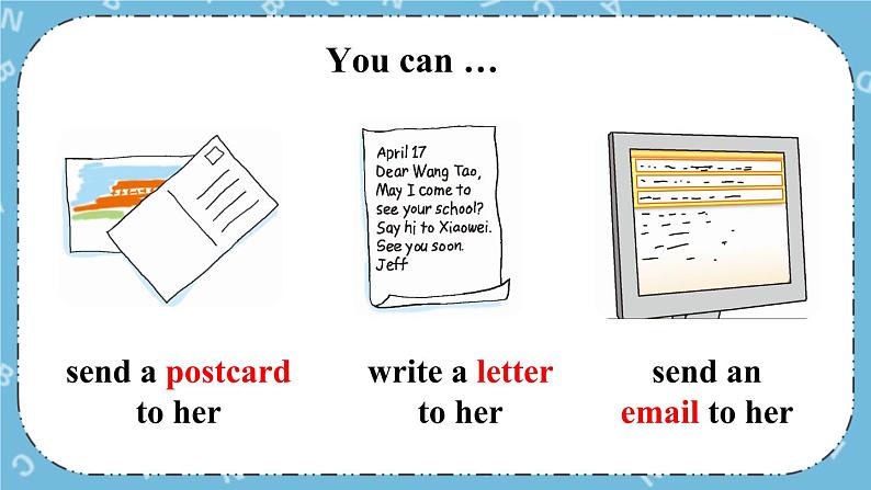 Lesson13 Let’s Buy Postcard课件+教案+素材03