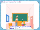 Lesson 9 Eat More Vegetables and Fruit课件+教案+素材