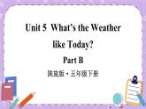Unit 5 What's the Weather like Today Part B 课件＋教案＋素材