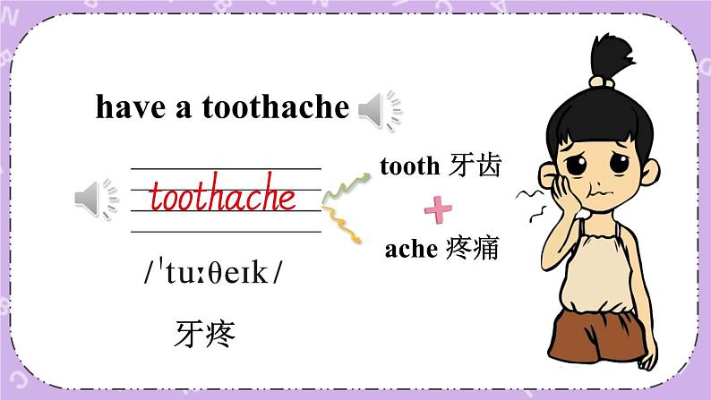 Unit 7 I Have a Headache Part A 课件＋教案＋素材04