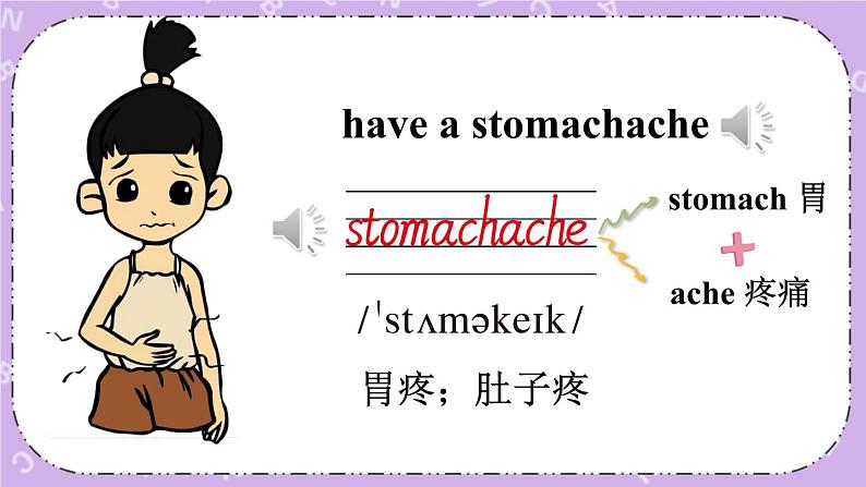 Unit 7 I Have a Headache Part A 课件＋教案＋素材05