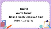 小学英语新版-牛津译林版三年级下册Unit  8  We're twins!优秀课件ppt