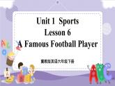 Lesson 6 A Famous Football Player 課件+教案+練習(xí)+音視頻素材