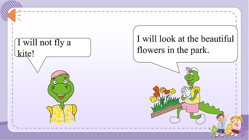 Lesson 14 Tomorrow We Will Play 课件+教案+练习+音视频素材05