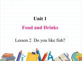 鲁科版小学英语三年级下册 Unit1 Lesson 2 Do you like fish课件＋教案（含课文朗读）