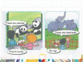 鲁科版小学英语三年级下册 Unit3 Lesson 1 These are pandas课件＋教案（含课文朗读）