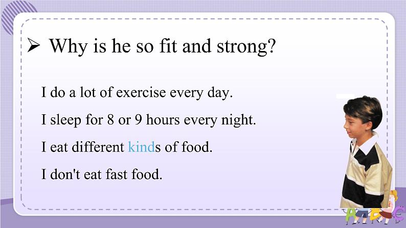 Food and health 第4课时 Part6a&6b第7页