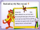 Unit 3 Mary's diary 第2課時(shí) Part2&3（課件+教案+音視頻素材）
