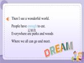 Unit 6 The world of my dreams 第4課時(shí) Part 5-7（課件+教案+音視頻素材）