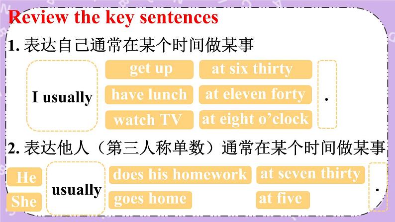 Unit3 My day Checkout time & Ticking time 课件+教案+素材04