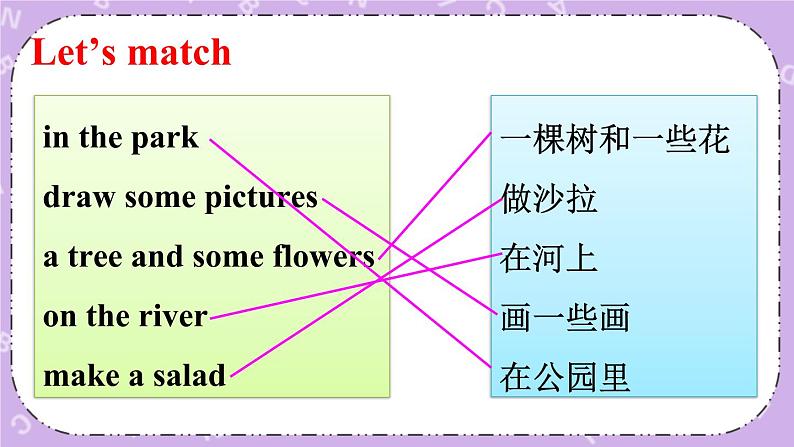 Unit4 Drawing in the park Checkout time & Ticking time 课件+教案+素材04