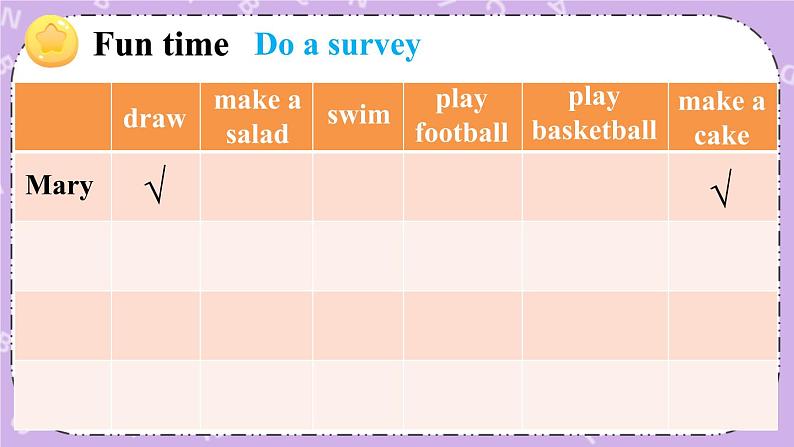 Unit4 Drawing in the park Fun time & Song time 课件+教案+素材08
