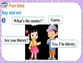 Unit7 What’s the matter Fun time & Cartoon time 课件+教案+素材