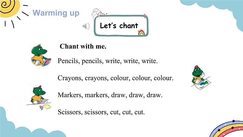 Unit 1 My classroom Part A Let’s learn & Let’s do（课件）人教版四年级英语上册第3页