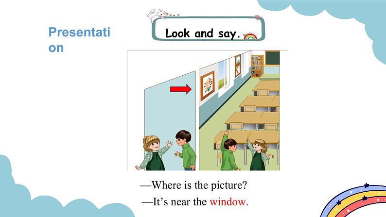 Unit 1 My classroom Part A Let’s talk & Let’s play（课件）人教版四年级英语上册第7页