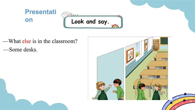 Unit 1 My classroom Part A Let’s talk & Let’s play（课件）人教版四年级英语上册第8页