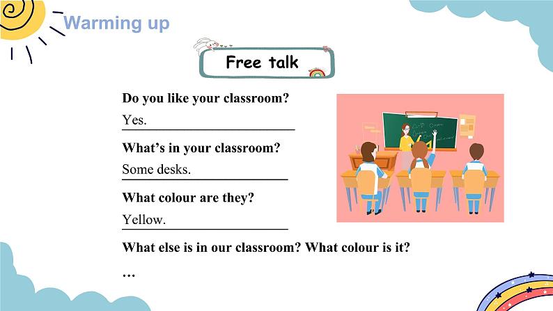 Unit 1 My classroom Part B Let 's learn & Let’s play（课件）人教版四年级英语上册第4页