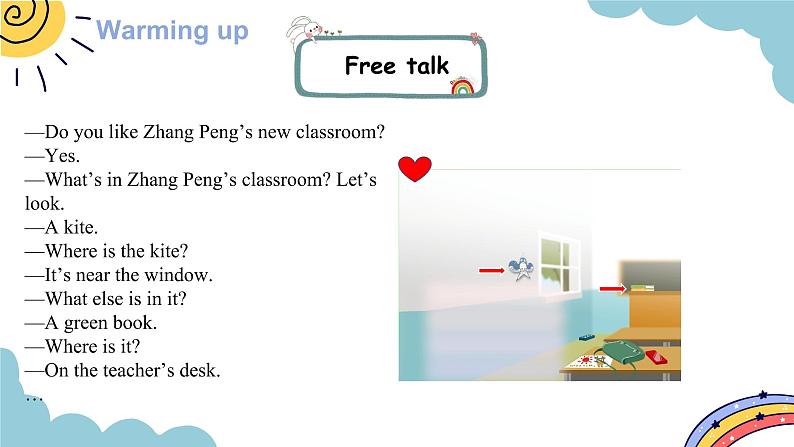 Unit 1 My classroom Part B Read and write & Let's check& Story time（课件）人教版四年级英语上册04