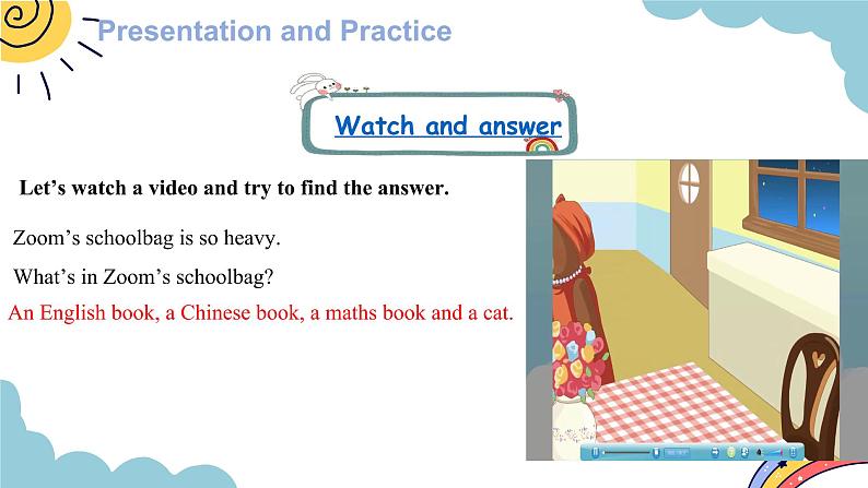 Unit 2 My schoolbag Part B Read and write & Let's check& Story time（课件）人教版四年级英语上册08